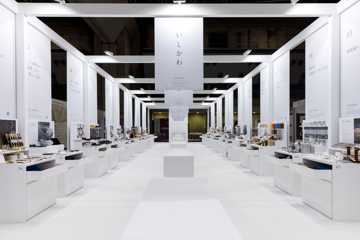 展示会ブースデザイン装飾|ギフトショー|石川県ブース|スーパーペンギン