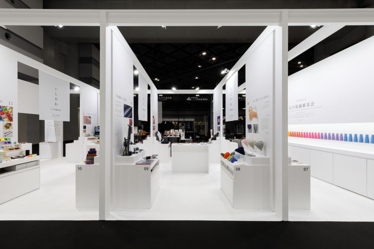 展示会ブースデザイン装飾|ギフトショー|石川県ブース|スーパーペンギン