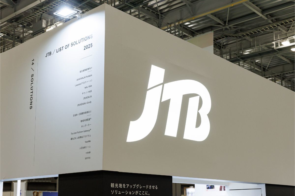 JTBブース｜展示会ブースデザイン装飾｜観光DX-マーケティングEXPO｜スーパーペンギン