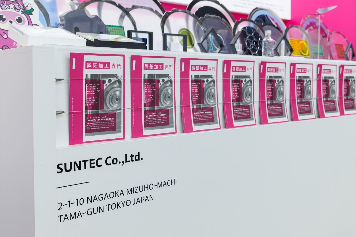 サンテックブース｜展示会ブースデザイン装飾｜機械要素技術展｜ものづくりワールド｜スーパーペンギン