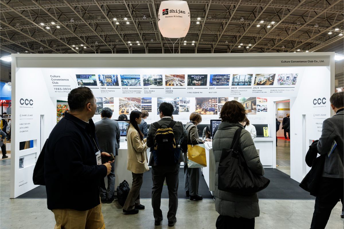 CCCカルチュアコンビニエンスクラブブース｜展示会ブースデザイン装飾｜SCビジネスフェア｜スーパーペンギン