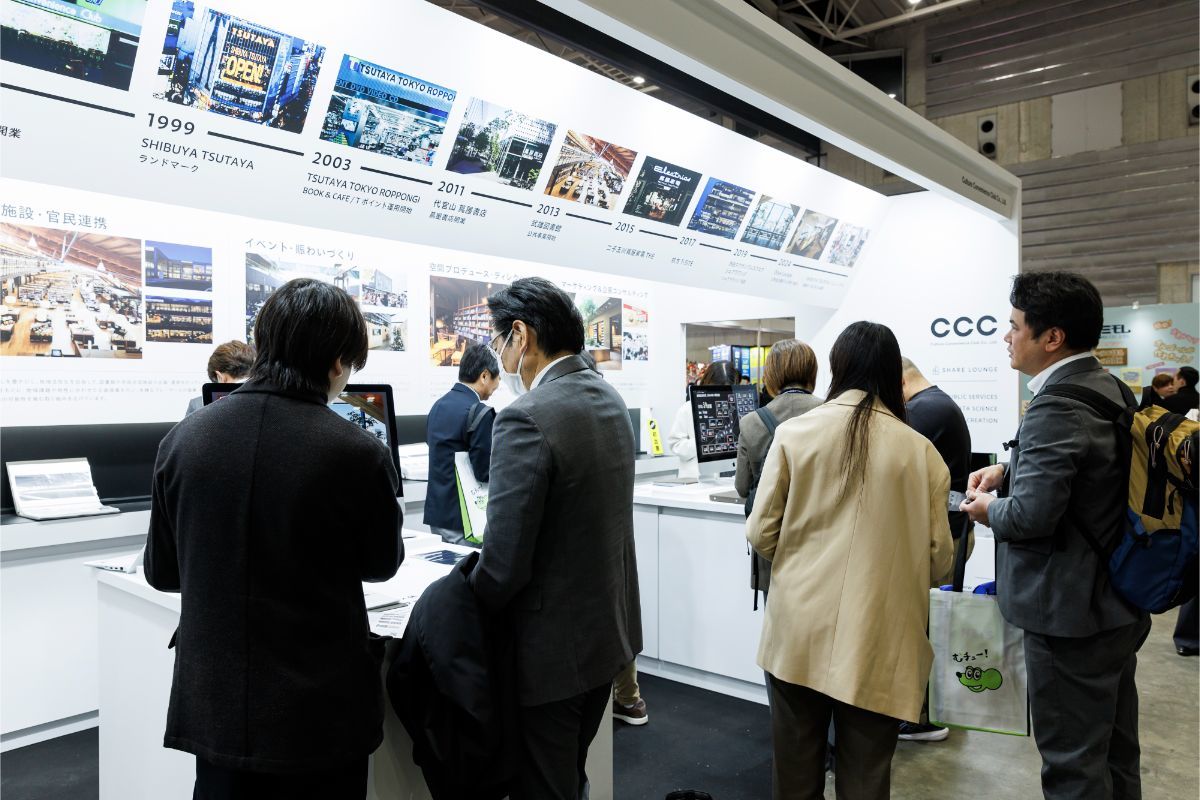 CCCカルチュアコンビニエンスクラブブース｜展示会ブースデザイン装飾｜SCビジネスフェア｜スーパーペンギン
