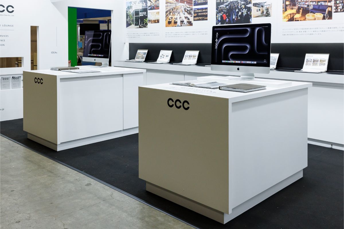 CCCカルチュアコンビニエンスクラブブース｜展示会ブースデザイン装飾｜SCビジネスフェア｜スーパーペンギン