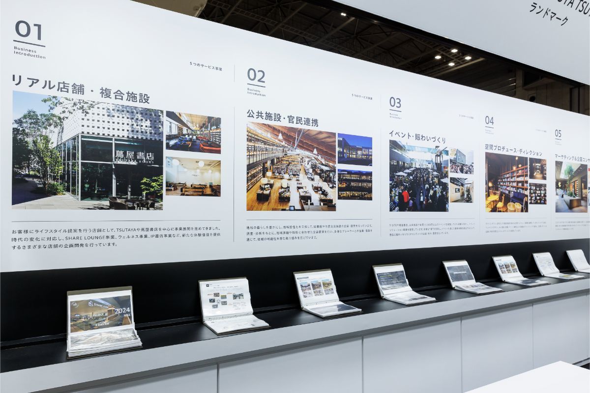 CCCカルチュアコンビニエンスクラブブース｜展示会ブースデザイン装飾｜SCビジネスフェア｜スーパーペンギン